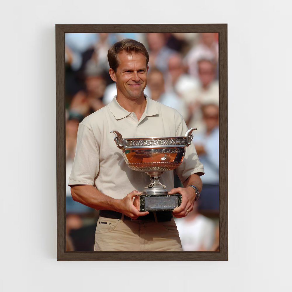 Poster La Victoire d'Edberg – affiche Tennis (vue 5)